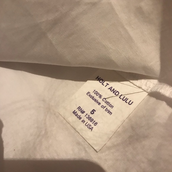 NEW Holt & Lulu White Sleeveless Top Size 6 - Picture 3 of 3